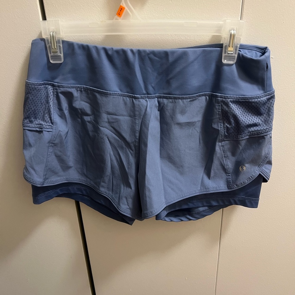 Layer 8 Women's Athletic Shorts in Blue